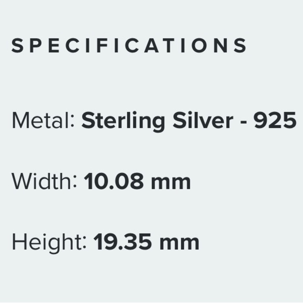 Sterling Silver Italy Map Flat Charm - Picture 5 of 5